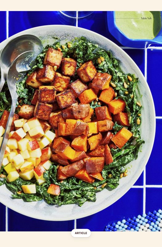 Green Goddess Harvest Salad